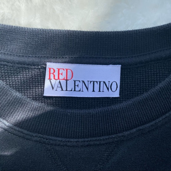 RED VALENTINO Golden wings sweatshirt