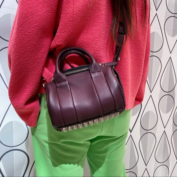 ALEXANDER WANG Leather Rockie Rivet Bag