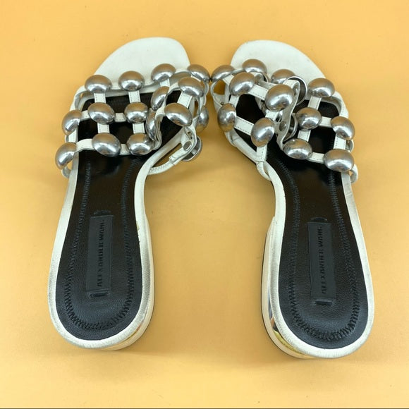ALEXANDER WANG Rivet leather sandals