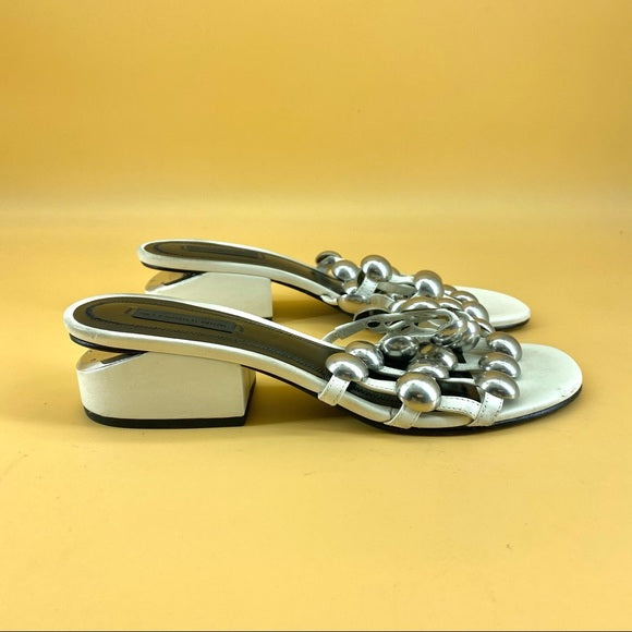 ALEXANDER WANG Rivet leather sandals