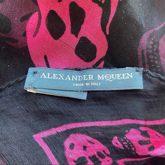 Alexander McQueen Silk scarf