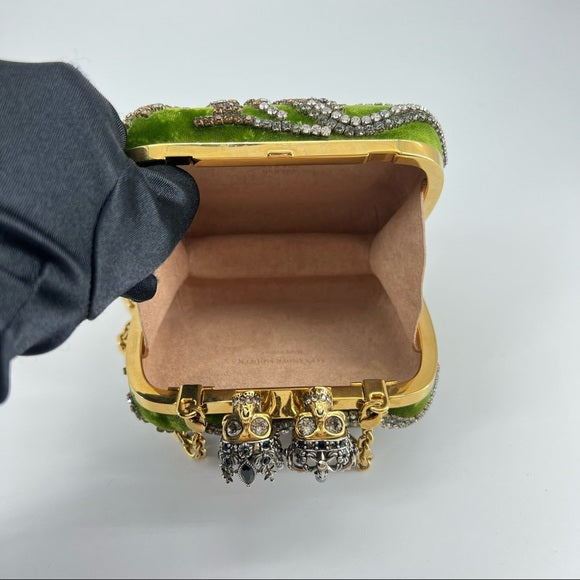 Alexander McQueen crystal two-way bag