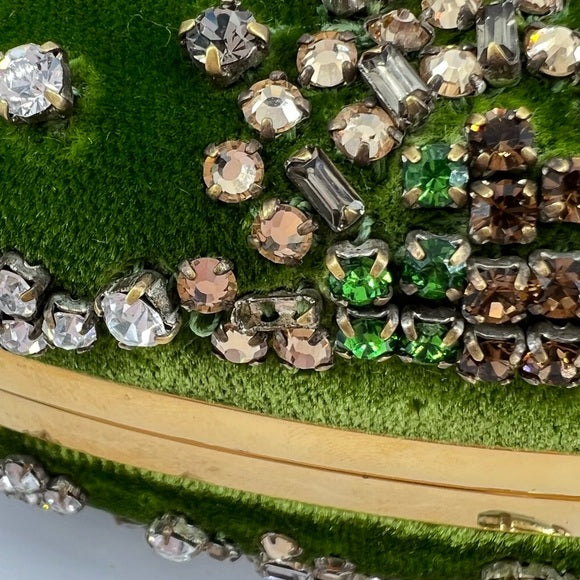 Alexander McQueen crystal two-way bag