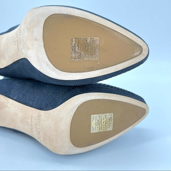 Jimmy Choo Blue leather boots