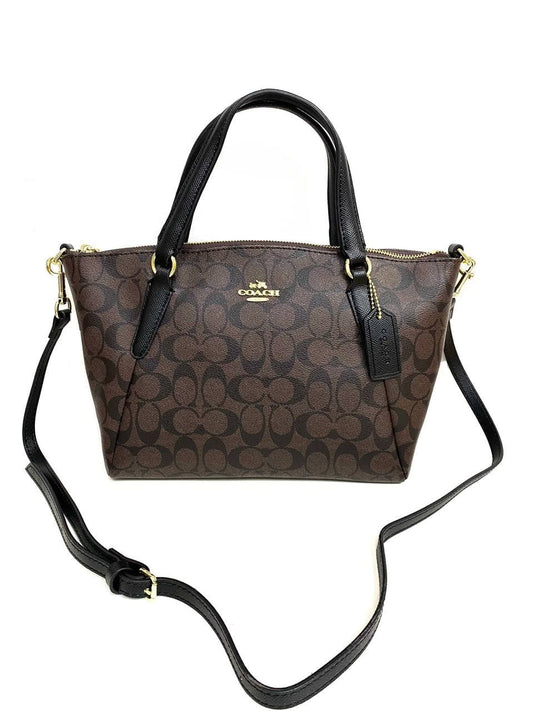 Coach Kelsey Satchel Bag In Brown