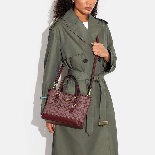 Coach Mollie Tote 25 In Signature Chambray