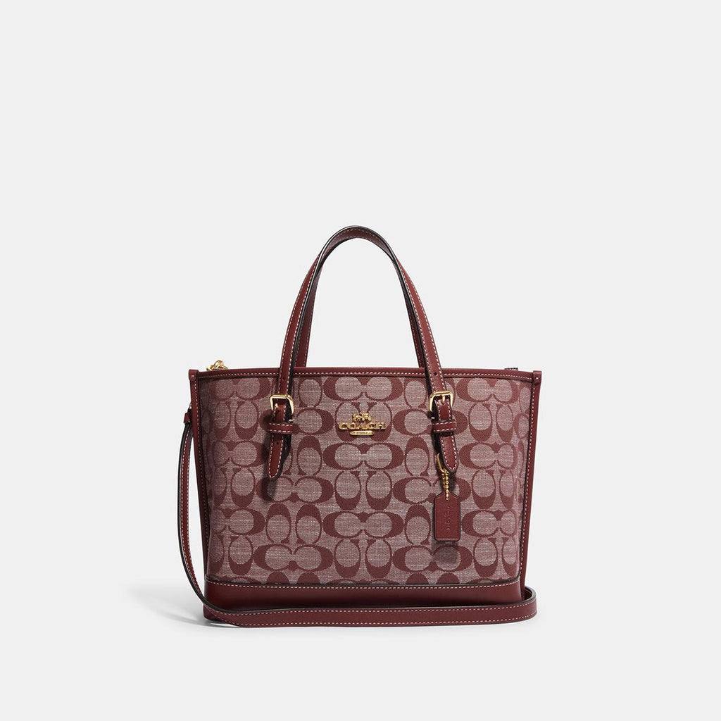 Coach Mollie Tote 25 In Signature Chambray