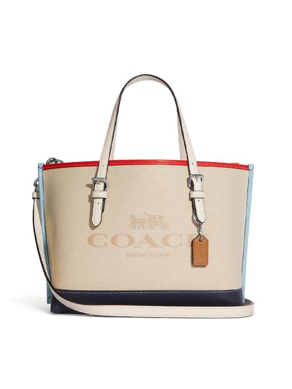 Coach Molly Tote Bag CB650 Jacquard Nylon Multiple colors