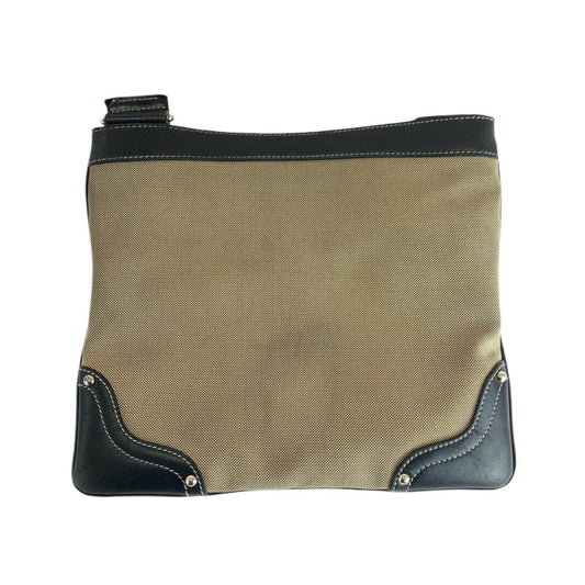 Beige Canvas Prada Crossbody Bag