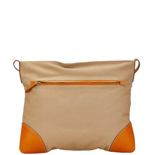 Beige Canvas Prada Tote