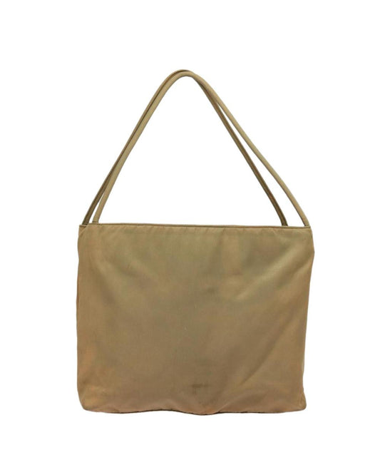 Beige Nylon Prada Handbag