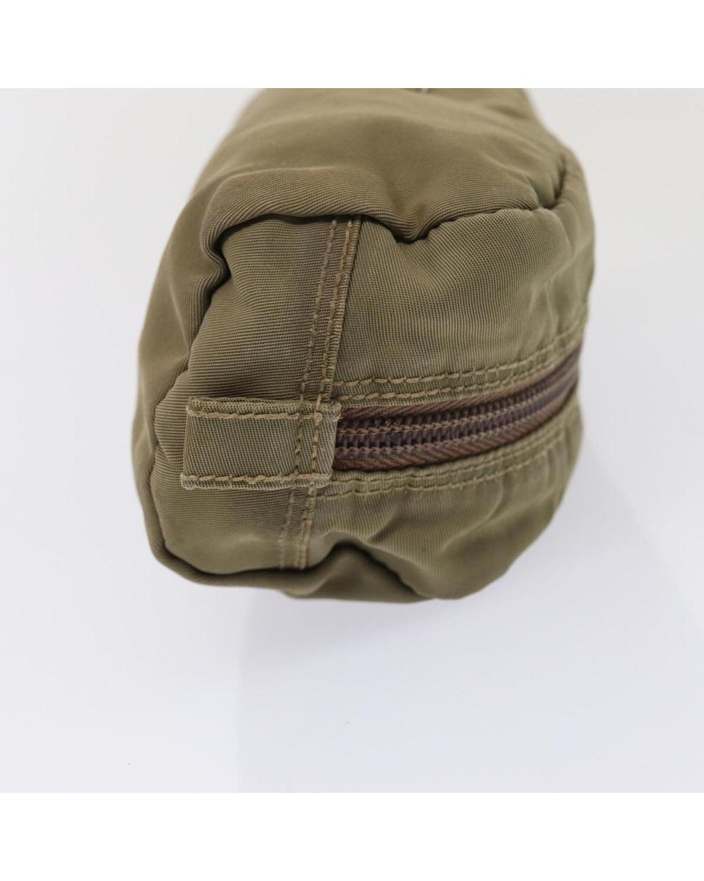 Beige Nylon Prada Pouch