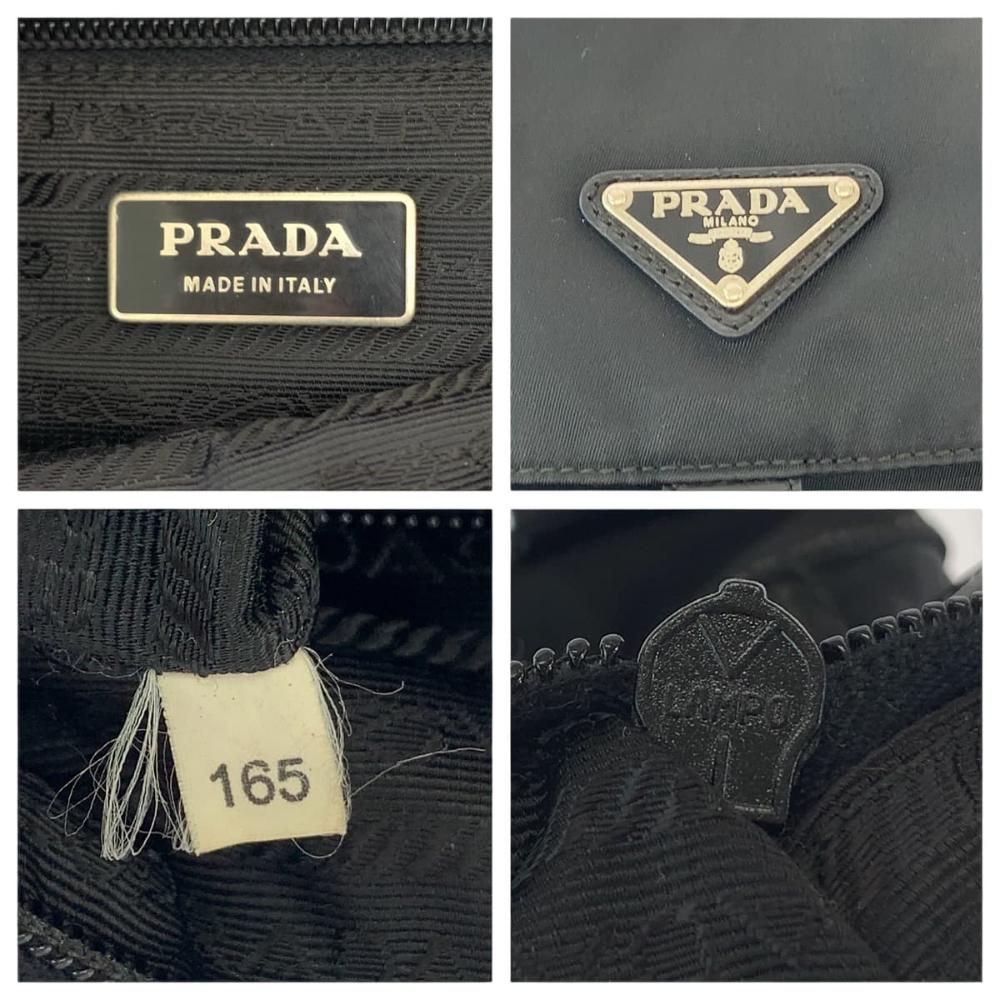 Black Canvas Prada Tessuto