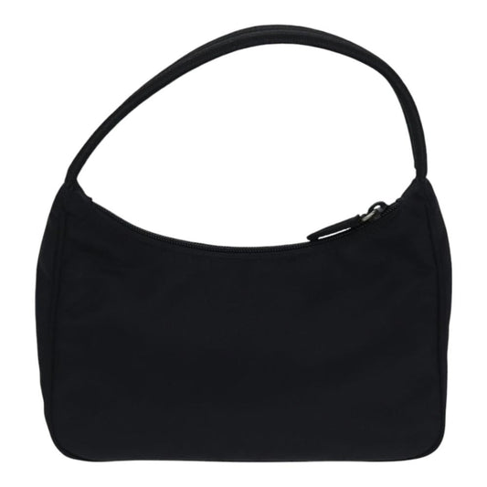 Black Fabric Prada Handbag