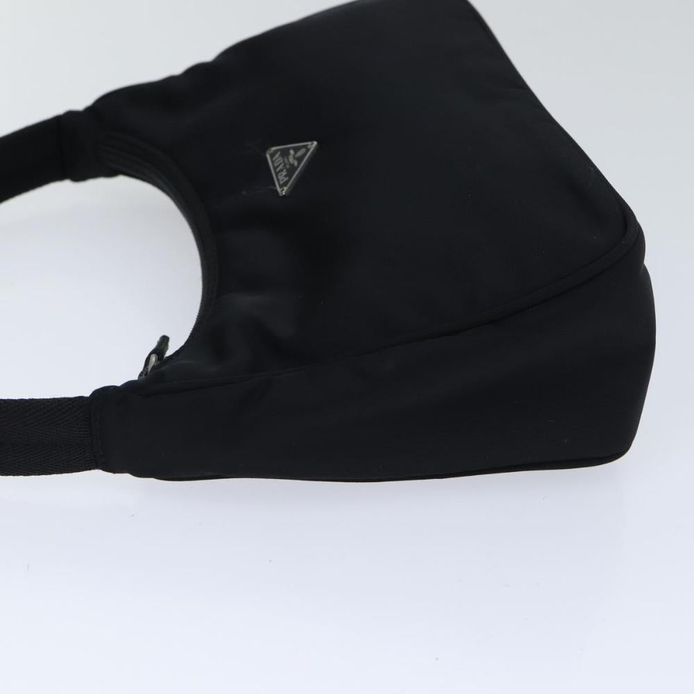 Black Fabric Prada Handbag
