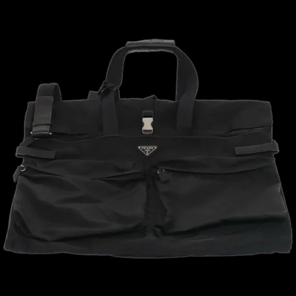 Black Fabric Prada Tessuto