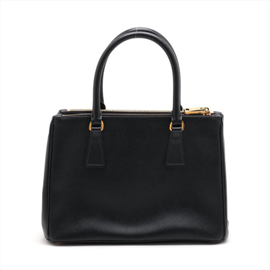 Black Leather Prada Galleria Bag