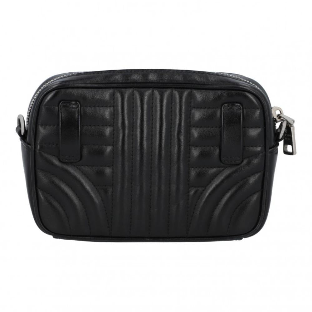 Black Leather Prada Crossbody Bag