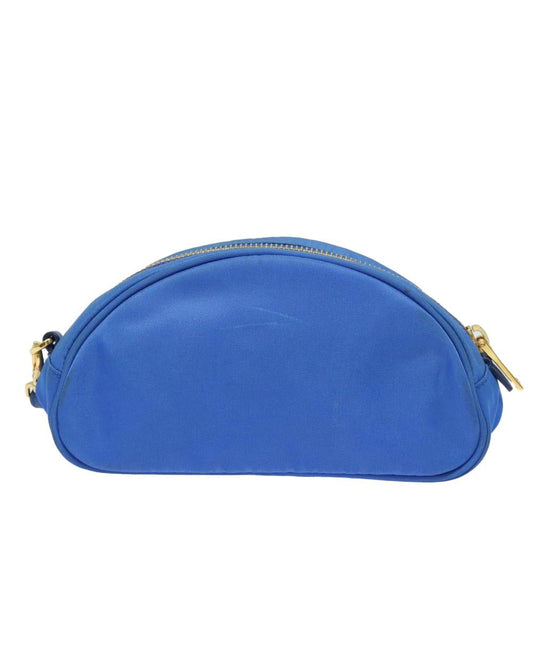 Blue Nylon Prada Handbag