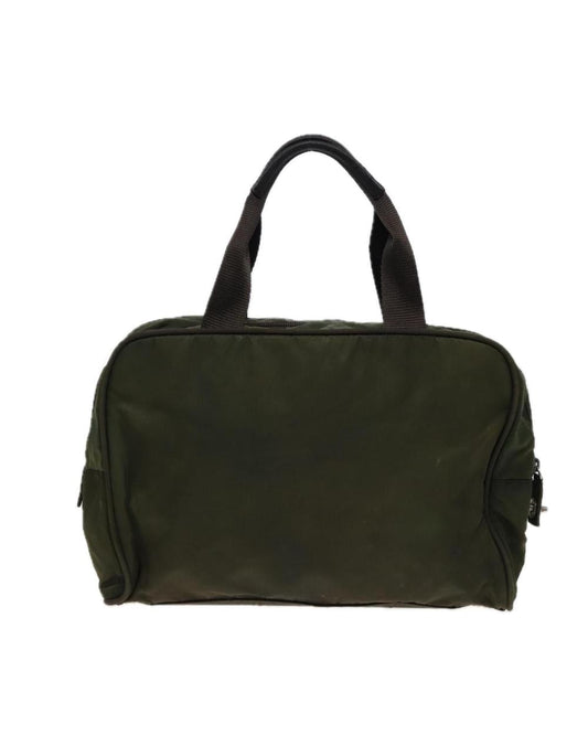Green Nylon Prada Handbag