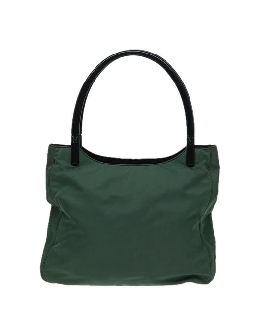 Green Nylon Prada Handbag