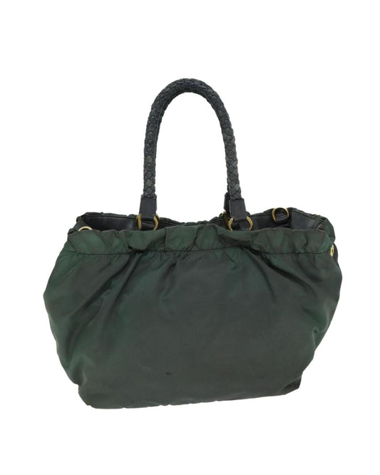 Green Nylon Prada Tessuto