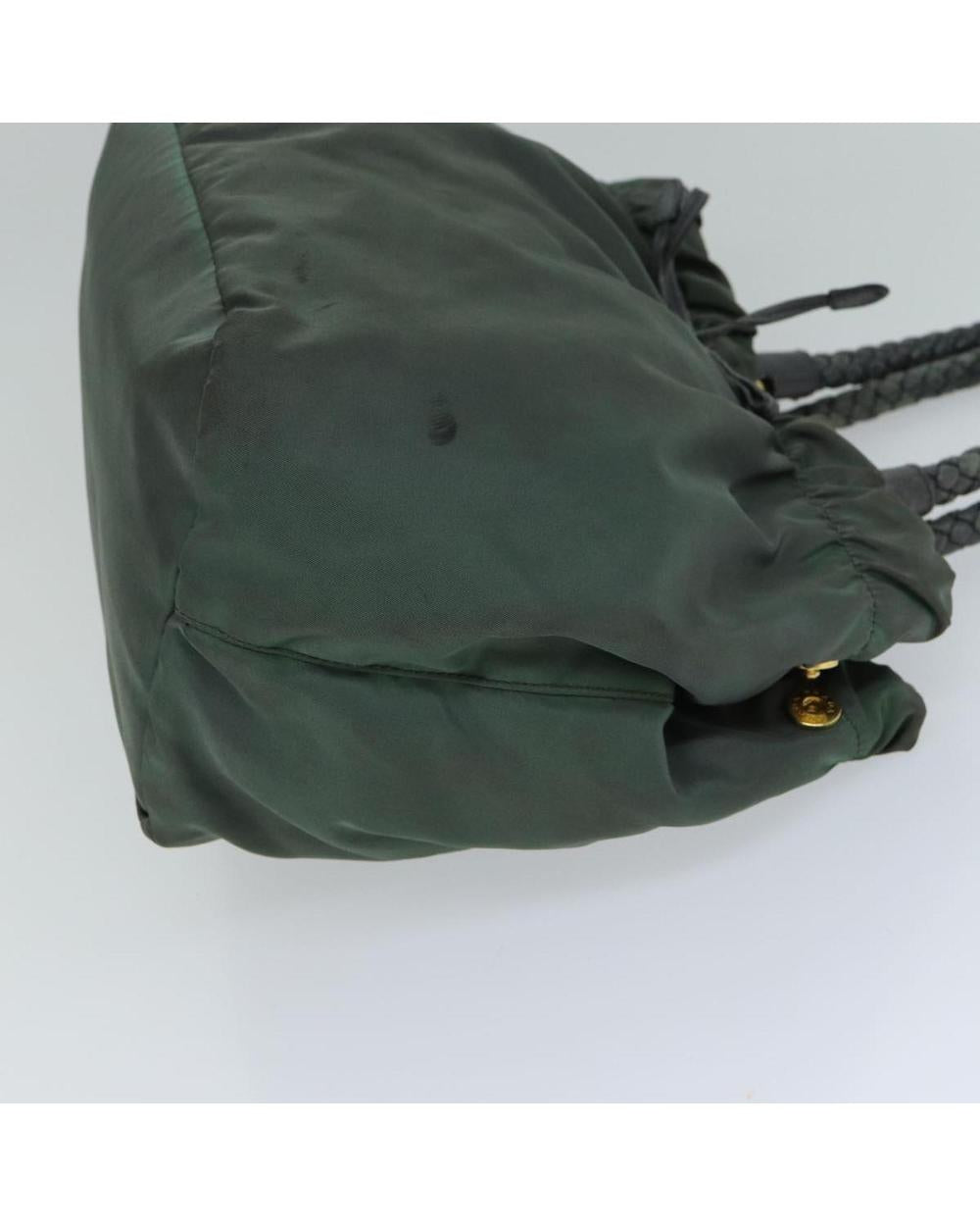 Green Nylon Prada Tessuto
