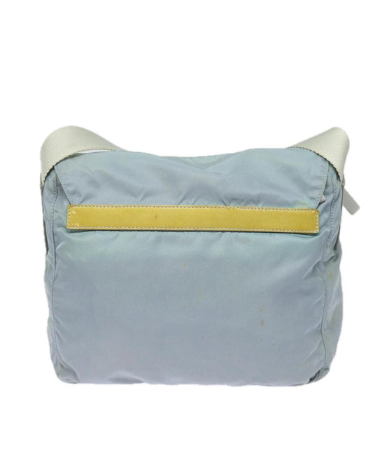 Grey Nylon Prada Shoulder Bag