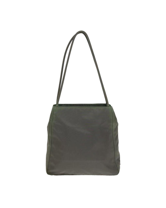 Grey Nylon Prada Tote