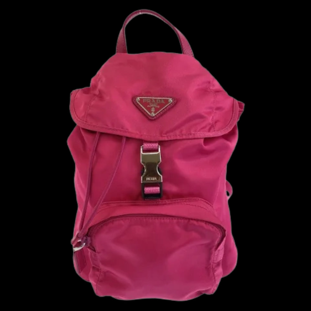 Pink Canvas Prada Tessuto