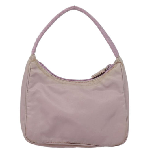 Pink Fabric Prada Handbag