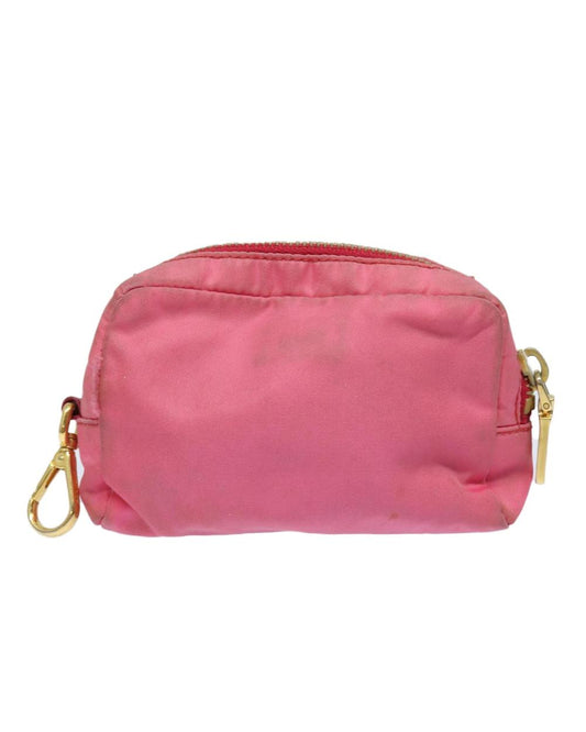 Pink Nylon Prada Pouch