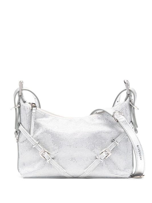 Givenchy Women Voyou Strass Embellished Mini Shoulder Bag