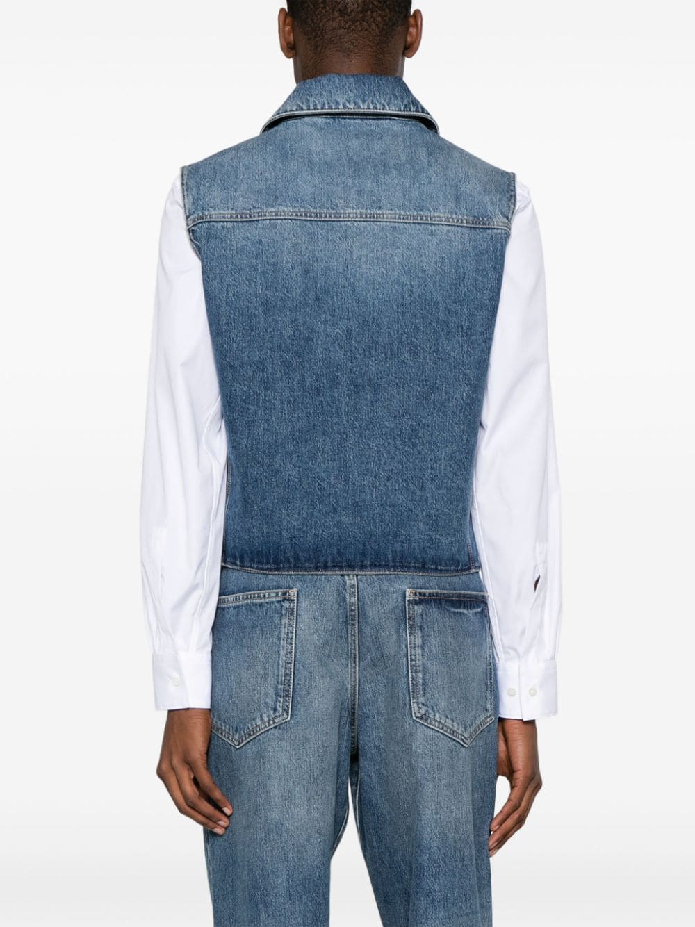 Givenchy Men Denim Cotton Vest