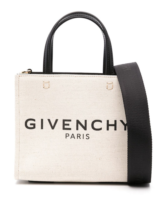 Givenchy Women G-Tote Canvas Mini Tote Bag