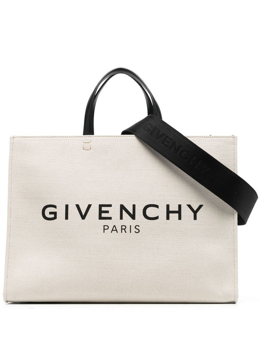 Givenchy Women G-Tote Medium Canvas Tote Bag