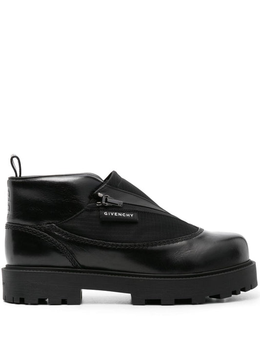 Givenchy Men Storm Leather Ankle Boots