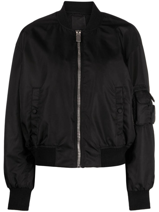 Givenchy Women Nylon Bomber Jacket