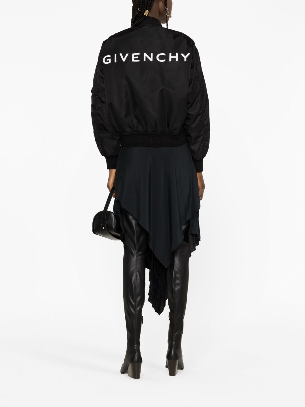 Givenchy Women Nylon Bomber Jacket