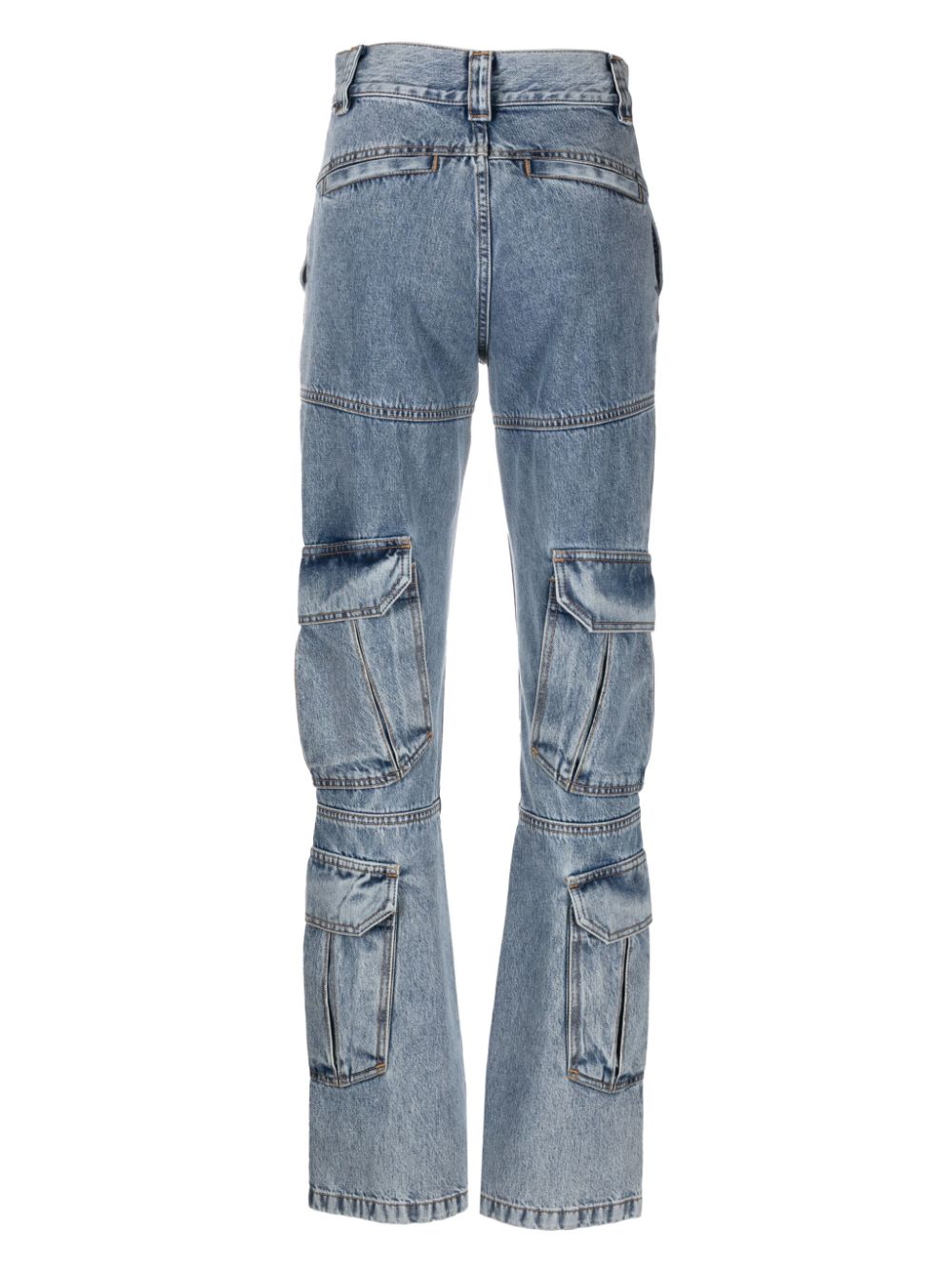 Givenchy Women Cargo Denim Cotton Jeans
