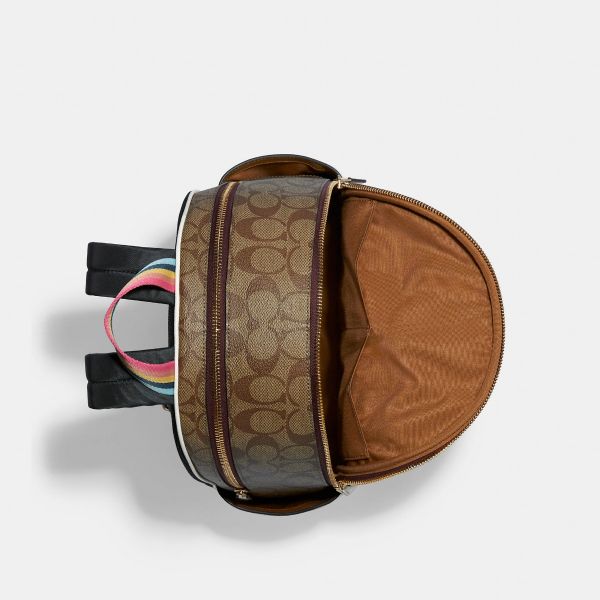 Coach Peanuts Court Backpack In Signature Canvas