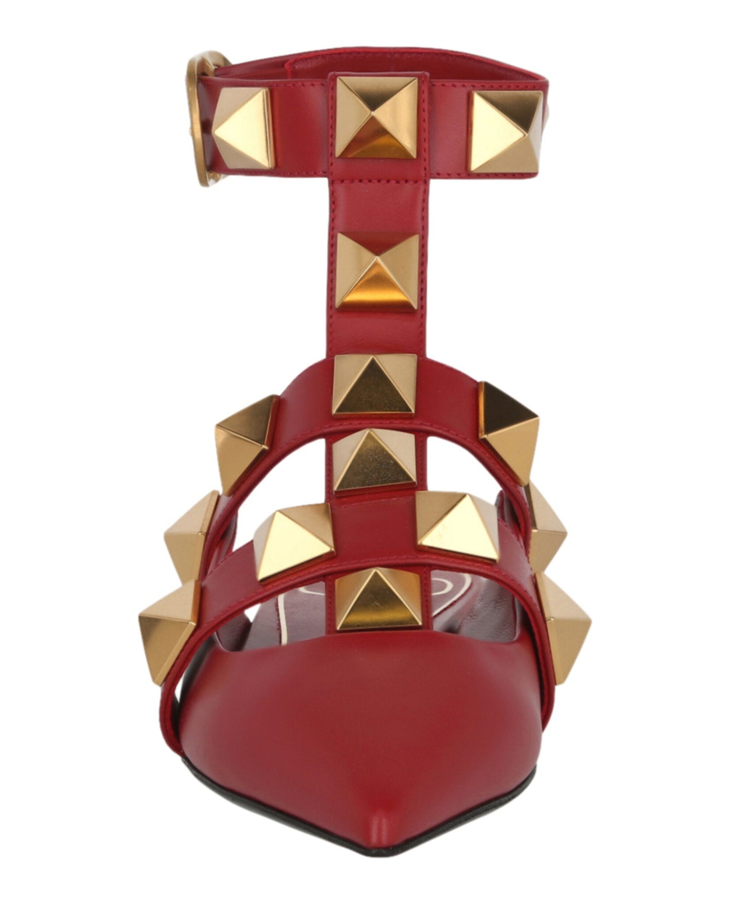 Valentino Womens Roman Stud Ballerina Shoe